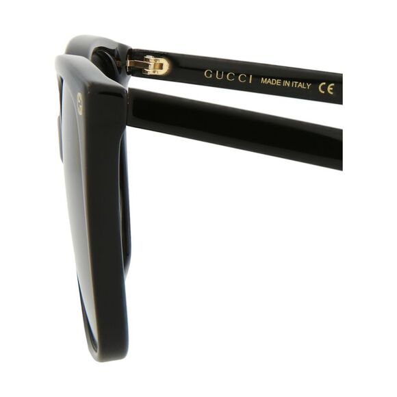 Gucci Square-Frame Acetate Sunglasses Black Womens